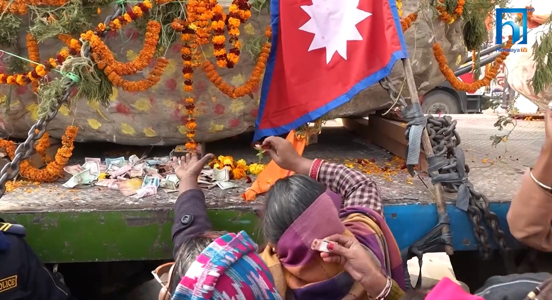 देवशिलालाई गोरखपुरबाट अयोध्या पठाइयो