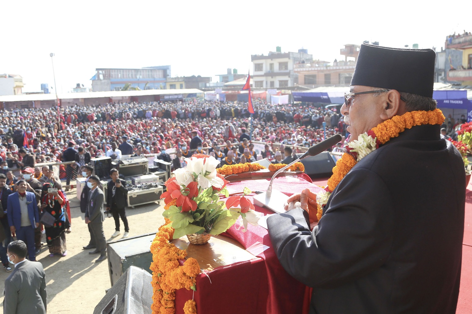 जिम्मेवारी र चुनौती थपिएको छ  :  प्रधानमन्त्री दाहाल