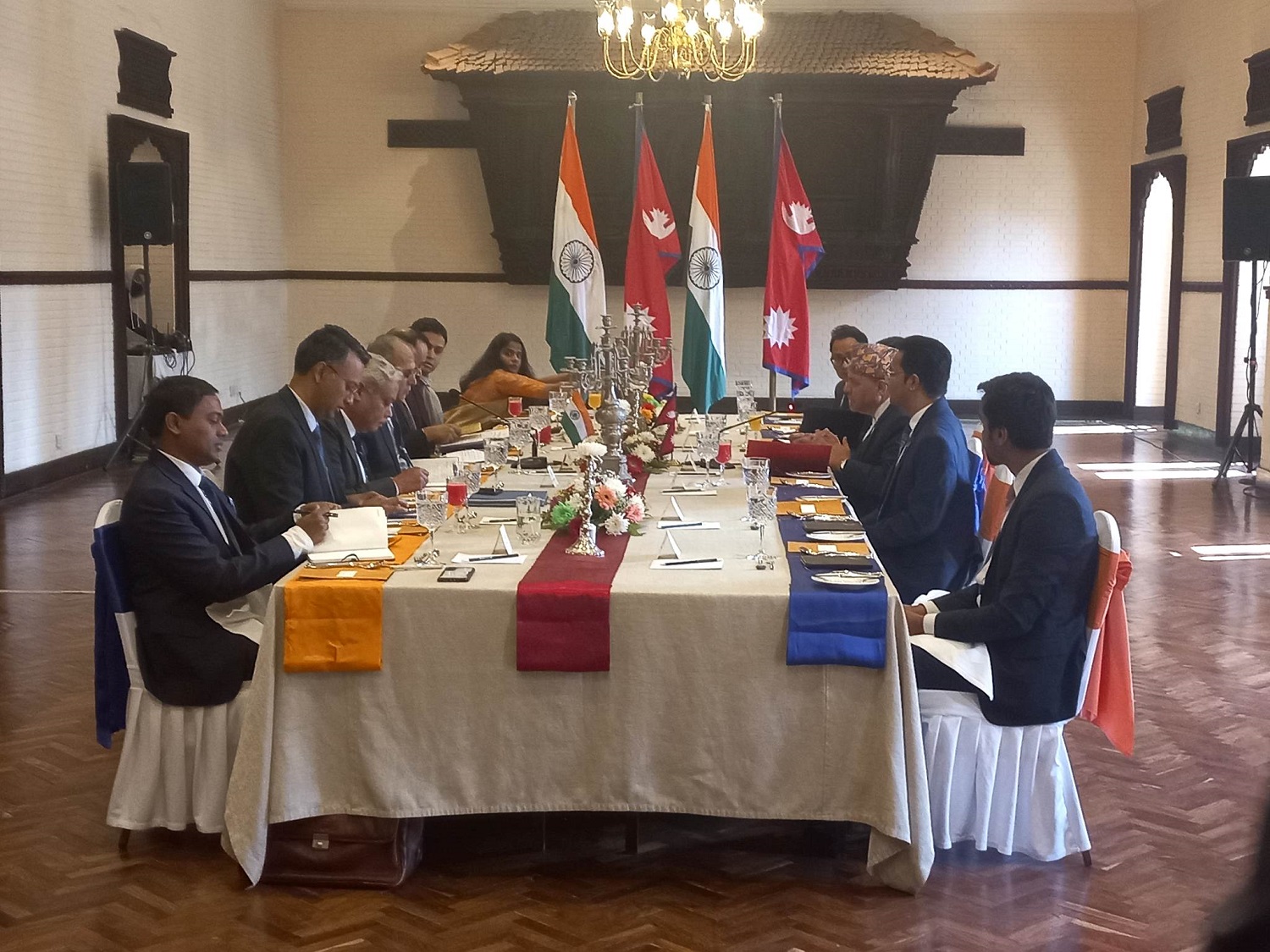भारतीय विदेश सचिव नेपालमा, सचिवस्तरीय बैठकमा सहभागी