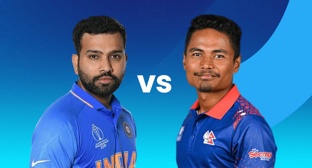 एसिया कप क्रिकेटमा नेपाल र भारत भिड्दै