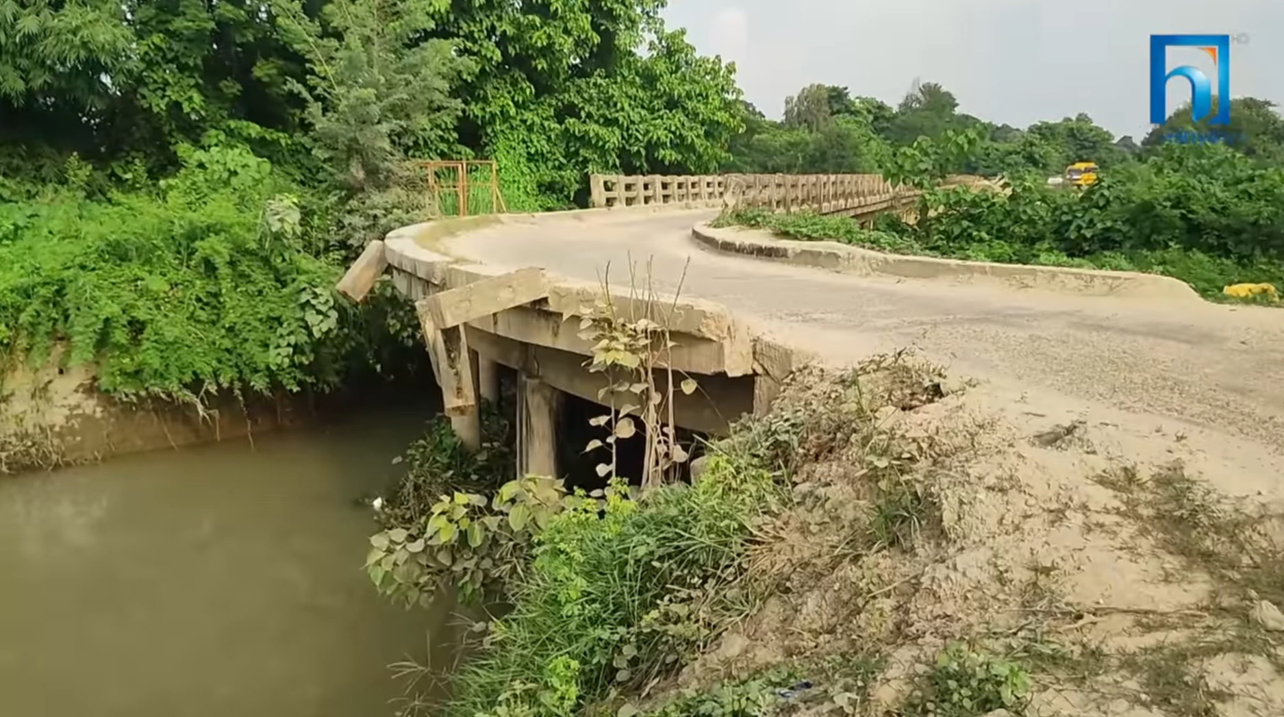 गण्डक नहर : ५० बर्ष अघि बनेका संरचना जीर्ण (भिडियो रिपोर्टसहित)