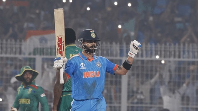 एक दिवसीय विश्वकप क्रिकृटमा भारतद्वारा दक्षिण अफ्रिका पराजित