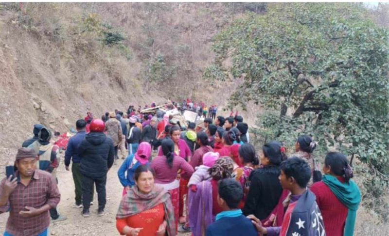 पाल्पामा जीप दुर्घटना, ८ जनाको मृत्यु