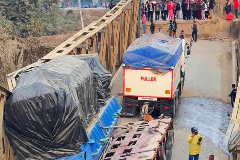 विनयी खोलाको पुल निर्माणको सुरसारै भएन, बल्ल सरोकारवालाको निरीक्षण