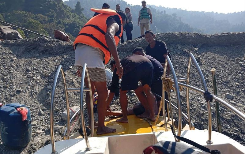 सप्तकोशीमा जेटबोट दुर्घटनामा ३ जनाको मृत्यु, ३ बेपत्ता